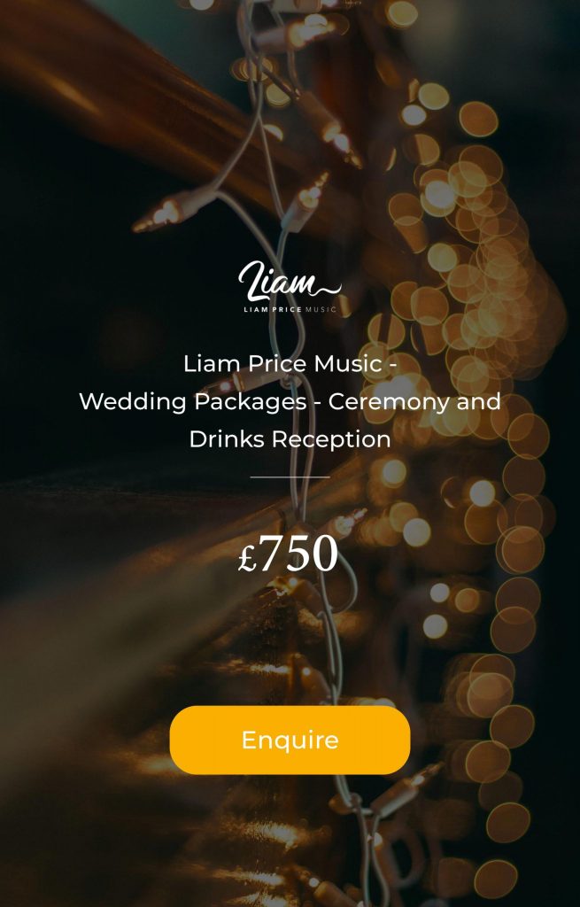 Liam Price Ceremony-Drinks-Package-2023